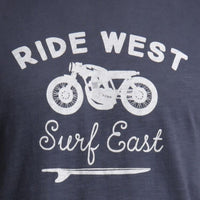Thumbnail for Ride West Tee Navy